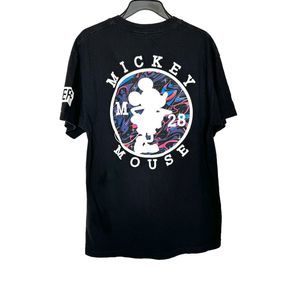 Neff Mens T-Shirt Size Large Graphic Logo Mickey Mouse Street Wear Disneyland